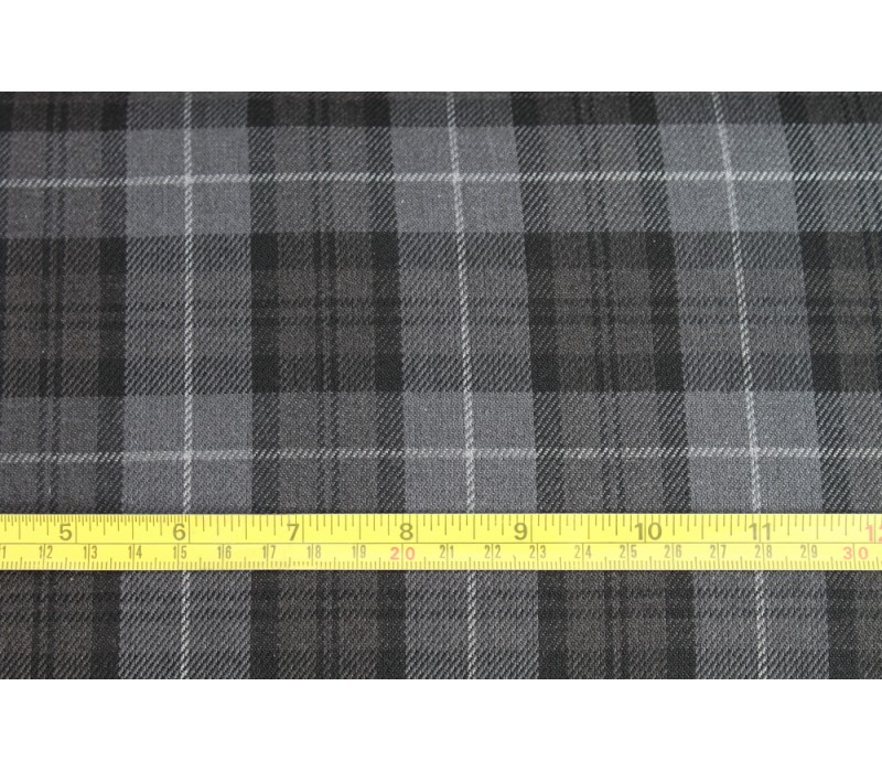 Grey deals tartan material